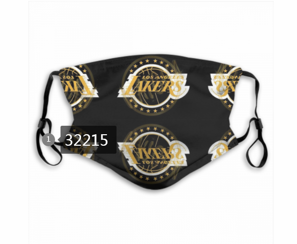 NBA 2020 Los Angeles Lakers9 Dust mask with filter->nba dust mask->Sports Accessory